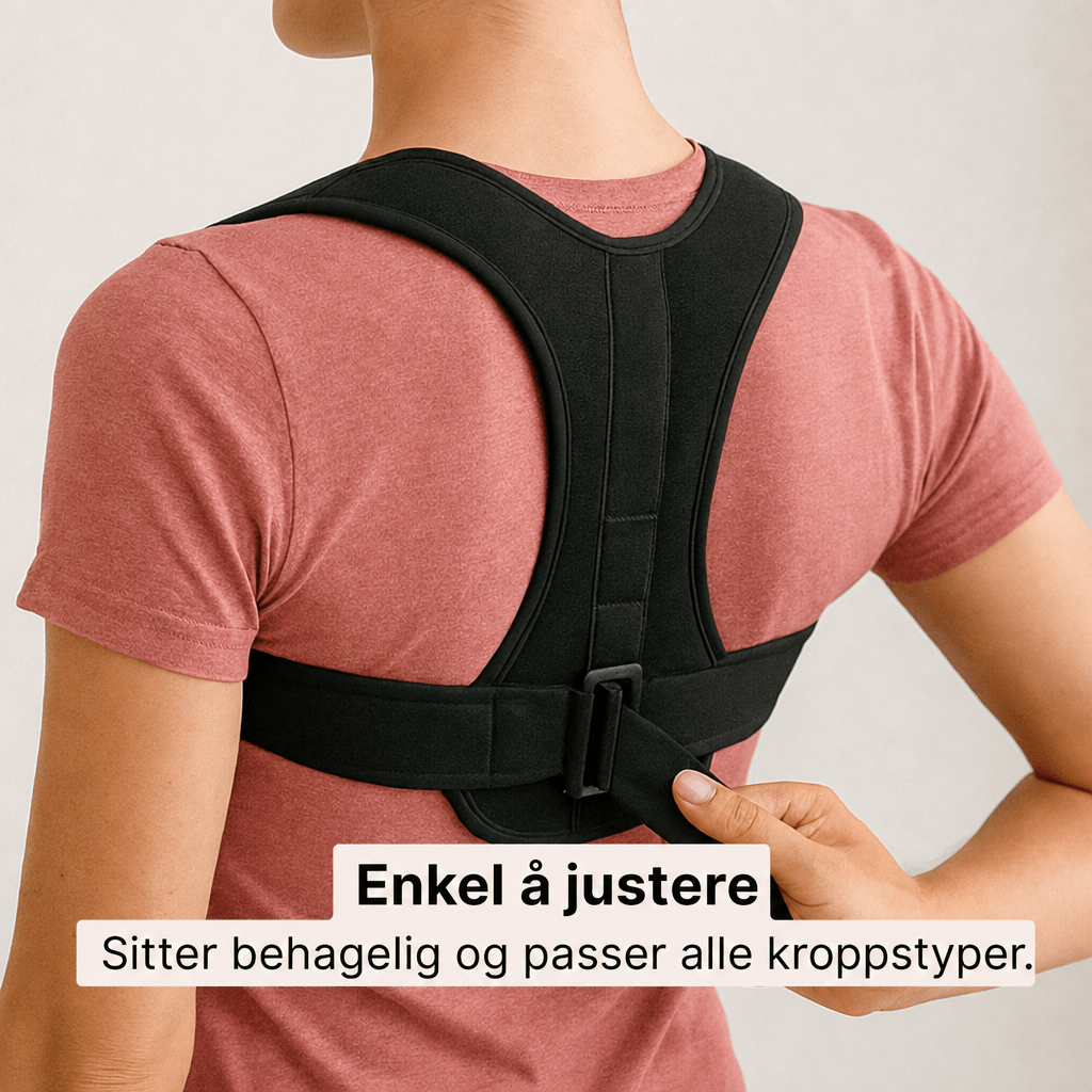 Holdningskorrigerende Ryggstøtte for Menn og Kvinner - AVABeauty.no